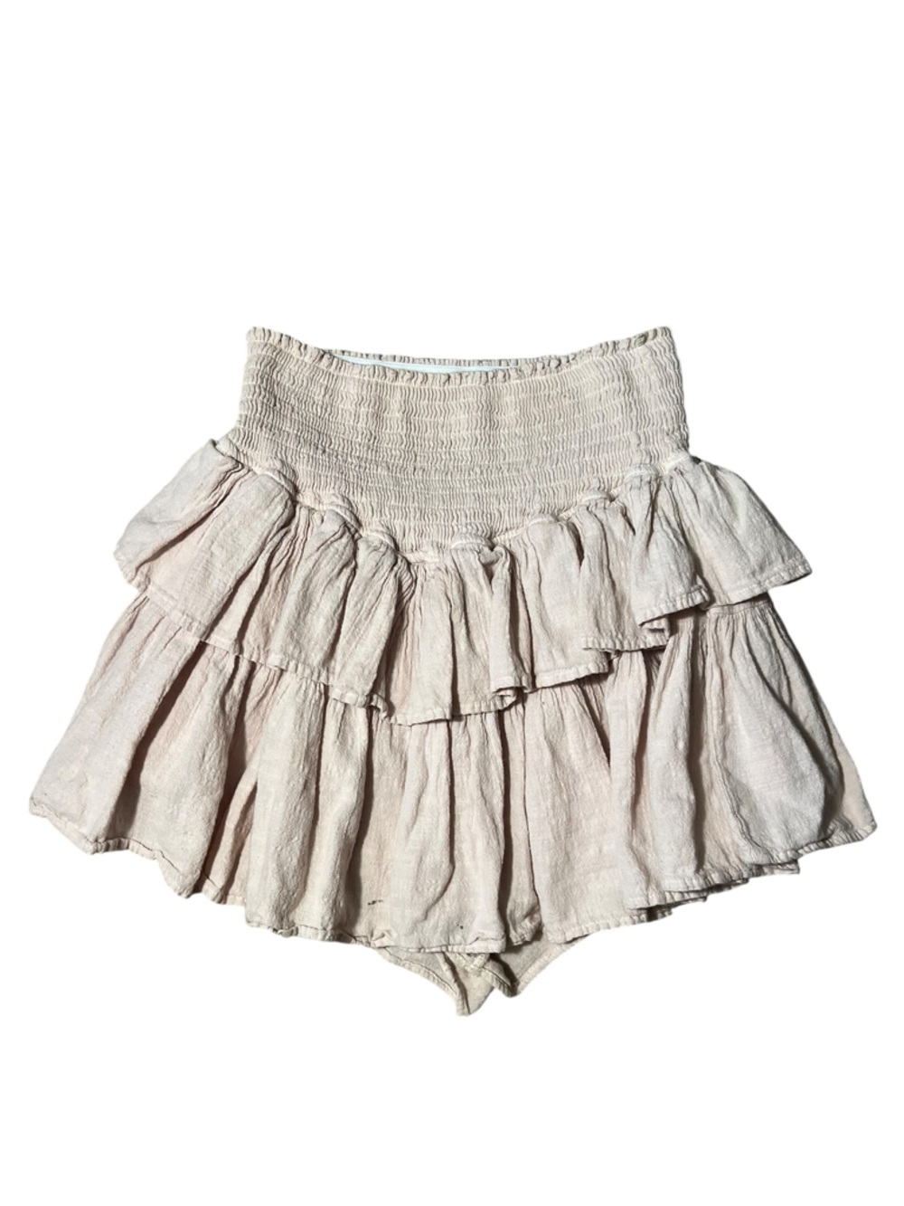 Women’s Medium Blanco By Nature Beige Skort